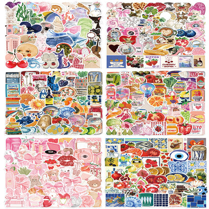 Pink Aesthetic Graffiti Stickers