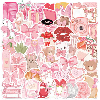 Pink Aesthetic Graffiti Stickers