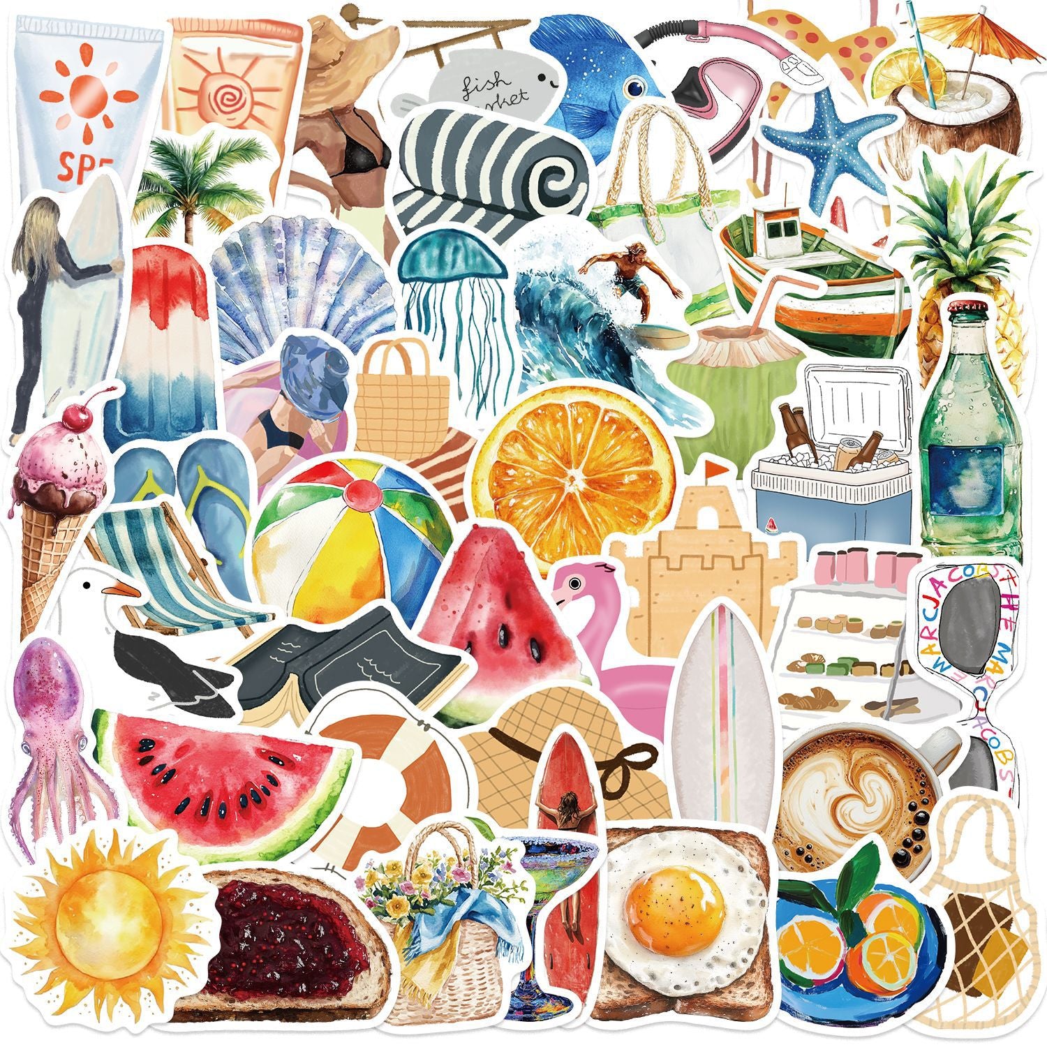 Pink Aesthetic Graffiti Stickers