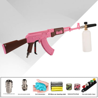 Pink AK High Pressure Car Wash Water Gun
