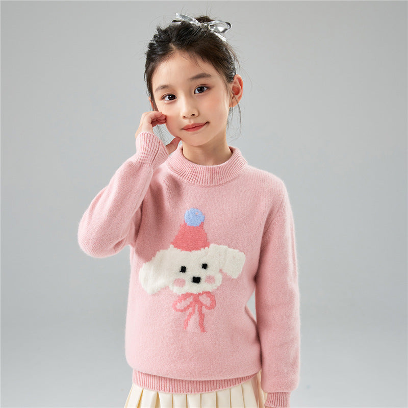 Pink base sweater