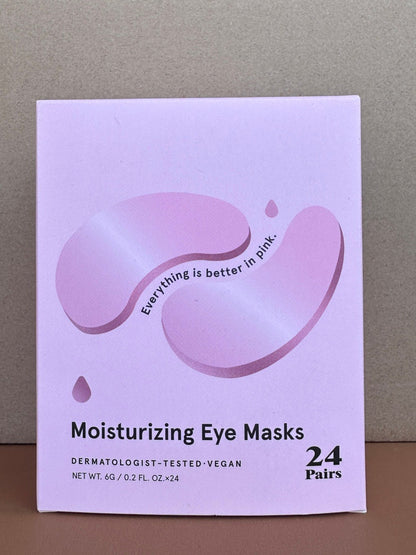 Pink Collagen Gel Eye Mask Hydrating Wrinkle Smoothing