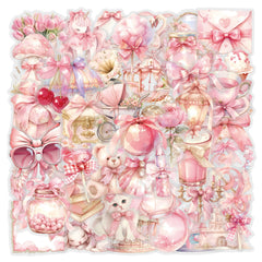 Pink coquette-60pcs