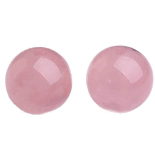Pink Crystal Round Beads