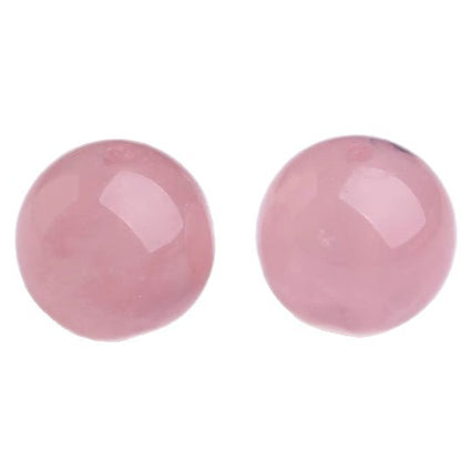 Pink Crystal Round Beads