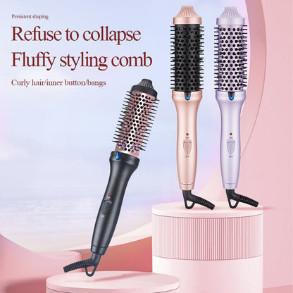 Pink Electric Curling Brush