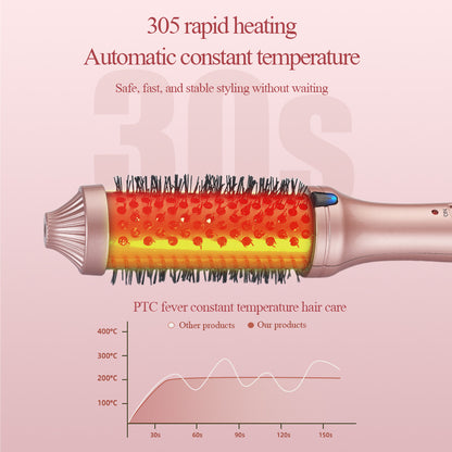 Pink Electric Curling Brush