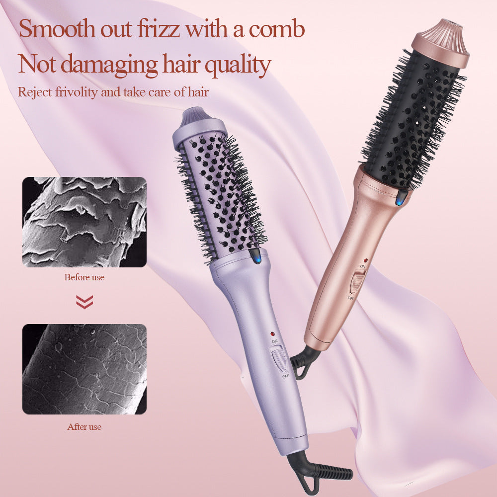 Pink Electric Curling Brush