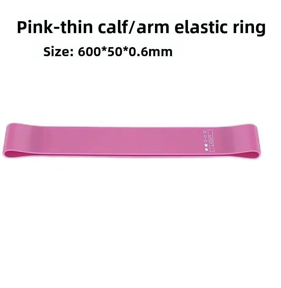 Pink Gradient Yoga Resistance Band
