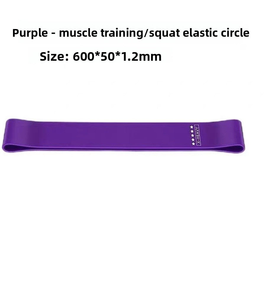 Pink Gradient Yoga Resistance Band