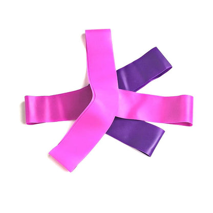 Pink Gradient Yoga Resistance Band