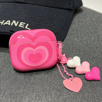 Pink Love Pendant AirPods Protective Case