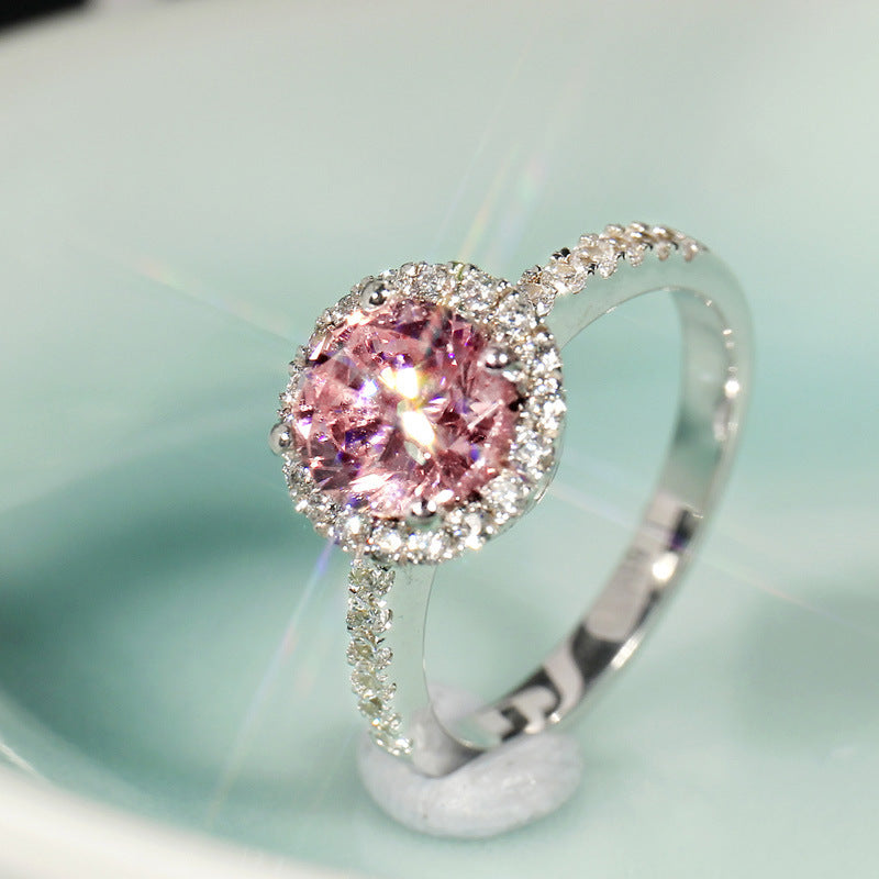 Pink Mosan Ring