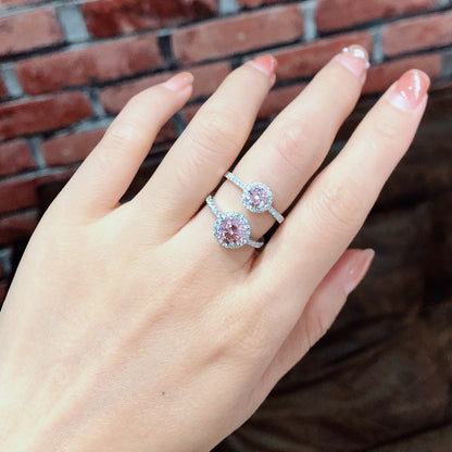 Pink Mosan Ring