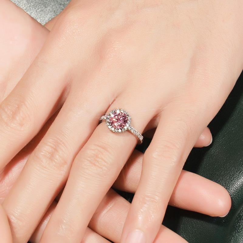 Pink Mosan Ring