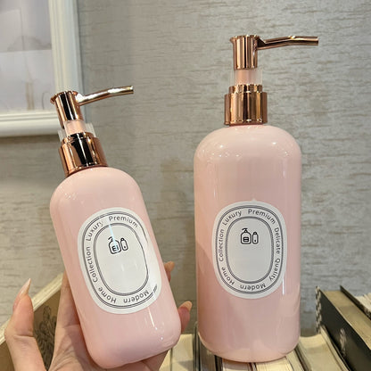 Pink PET Press Bottle