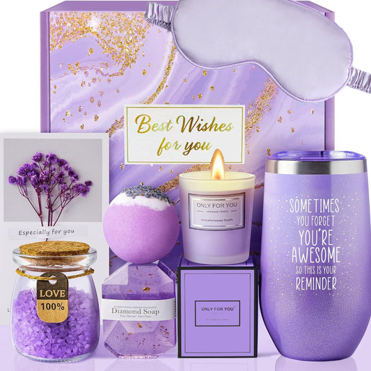 Pink Spa Gift Basket Set