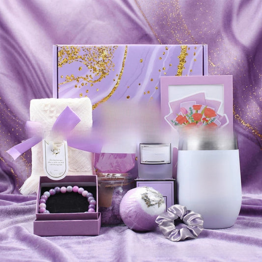 Pink Spa Gift Basket Set
