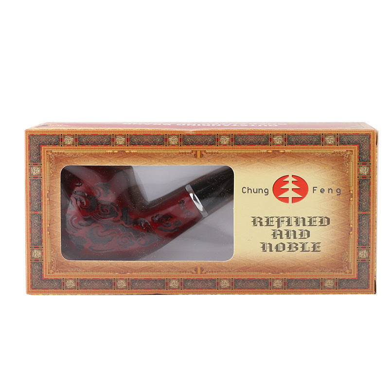 Pipe cigarette filter tip pipe