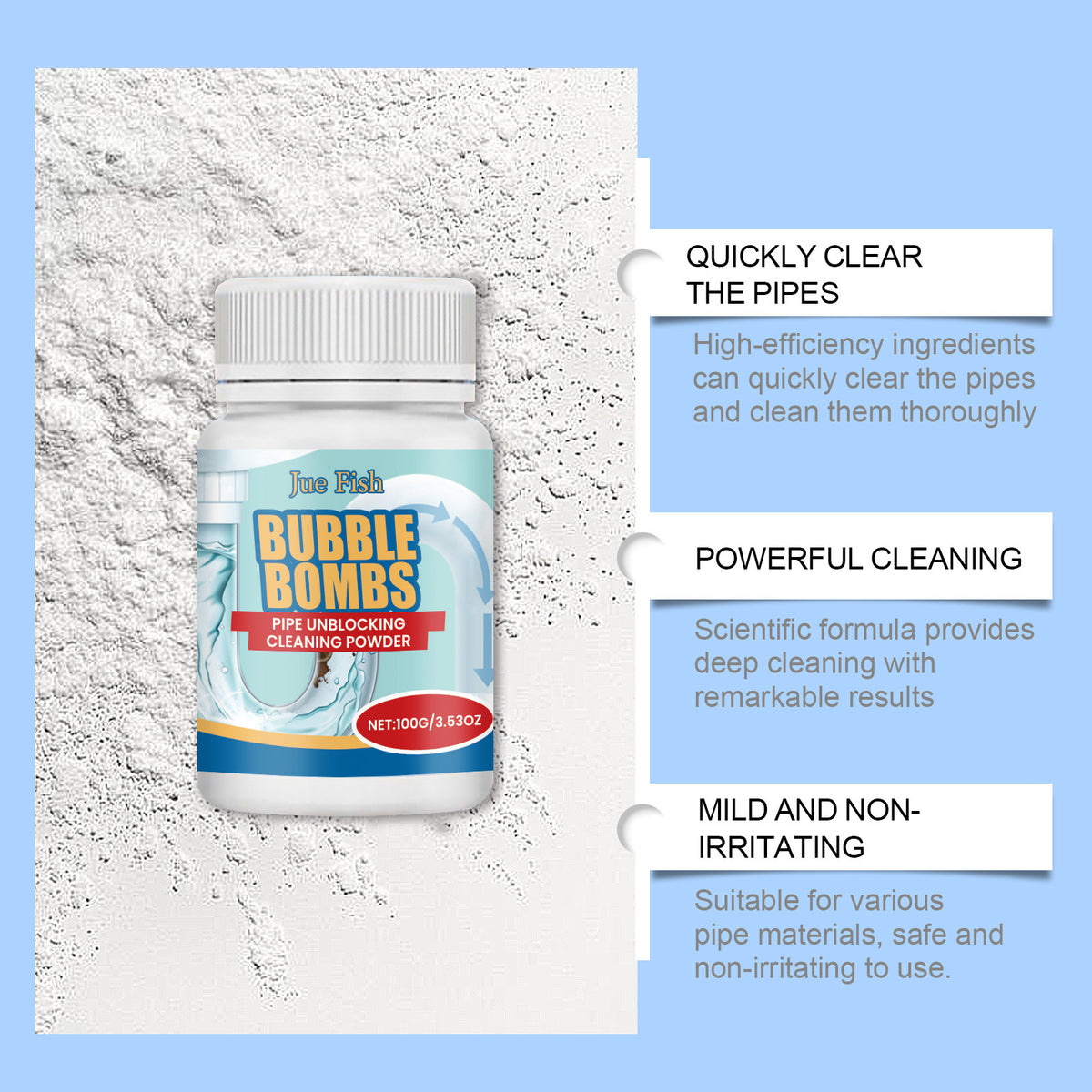 Pipe Cleaning Powder