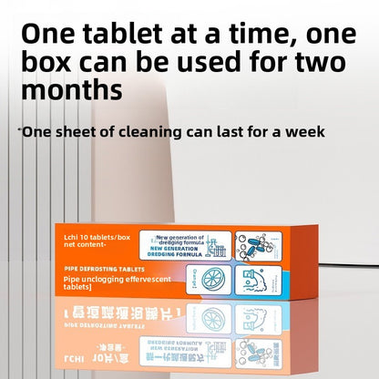 Pipe Unclogging Effervescent Tablets