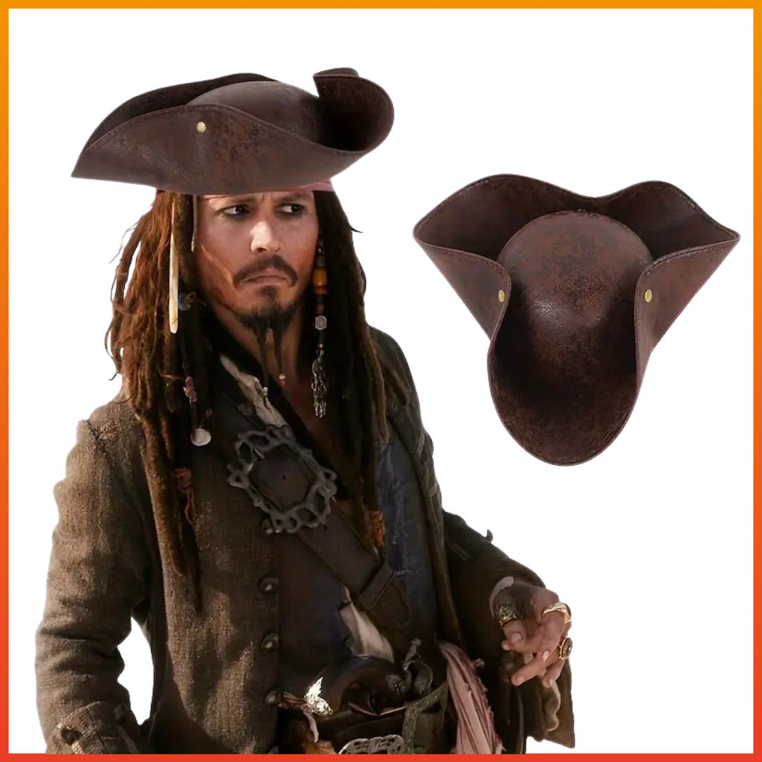 Pirate Style Decorative Hat for Performance and Halloween