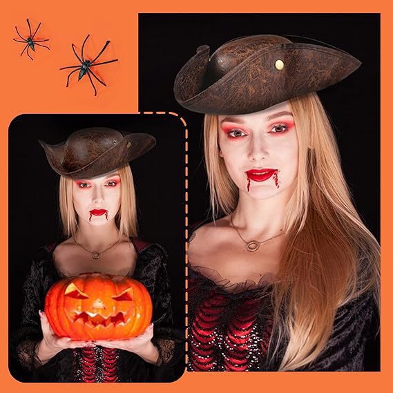 Pirate Style Decorative Hat for Performance and Halloween