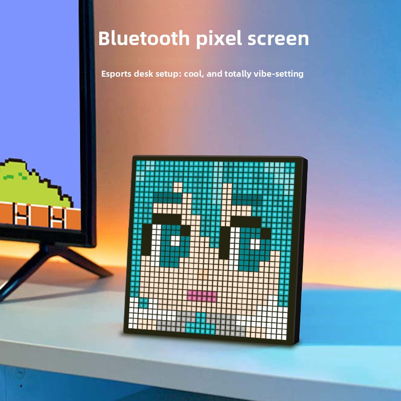pixel screen atmosphere light