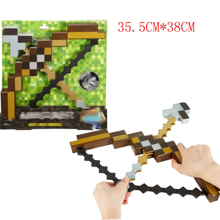 Pixel World Toy Weapon Set with Sound Effects
