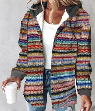 plaid coat