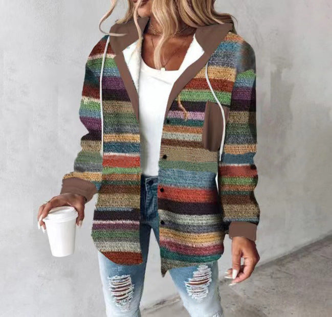 plaid coat
