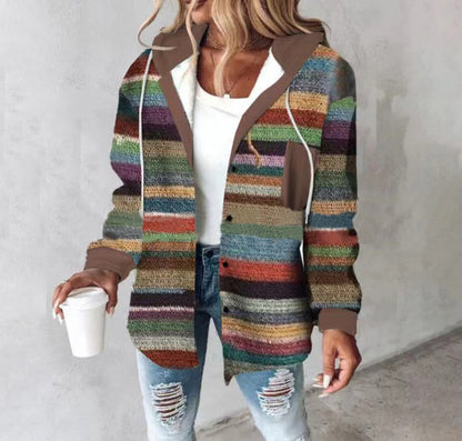plaid coat
