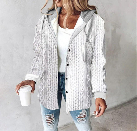 plaid coat