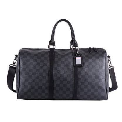 Plaid Crossbody Travel Bag