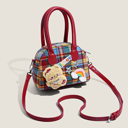 Plaid Handbag