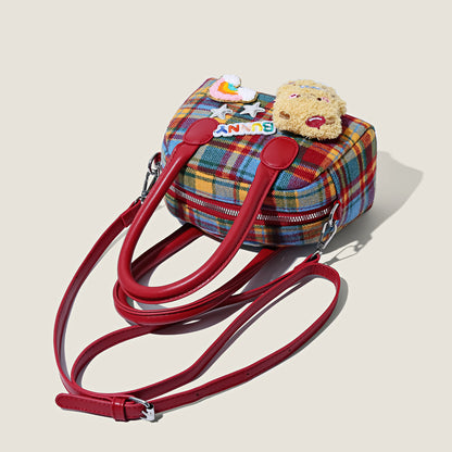 Plaid Handbag