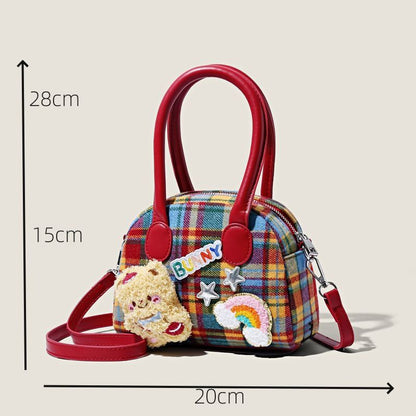 Plaid Handbag