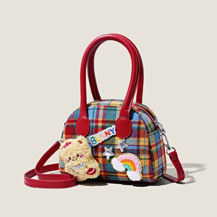 Plaid Handbag