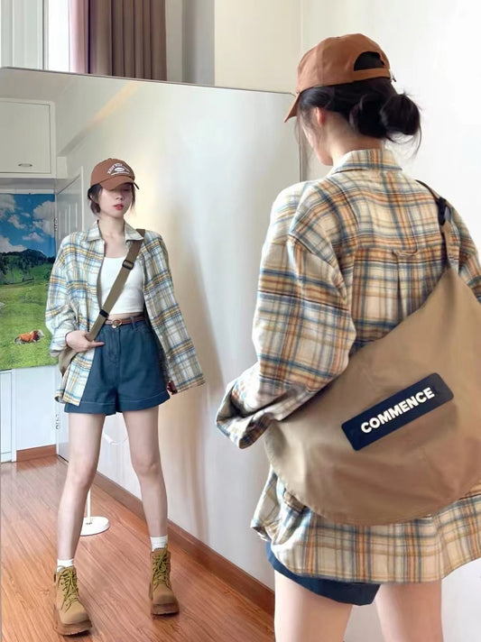 Plaid shirt