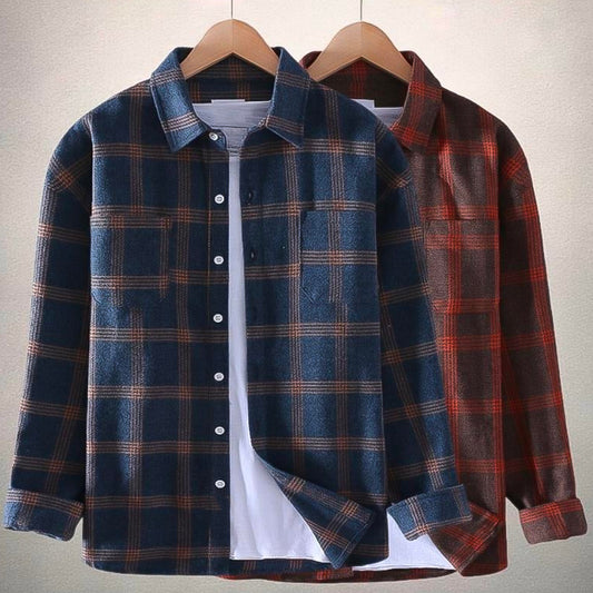 plaid shirt