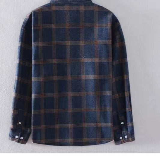 plaid shirt