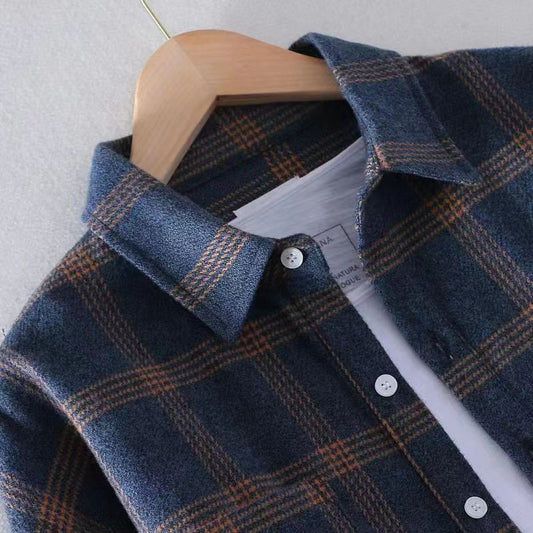 plaid shirt