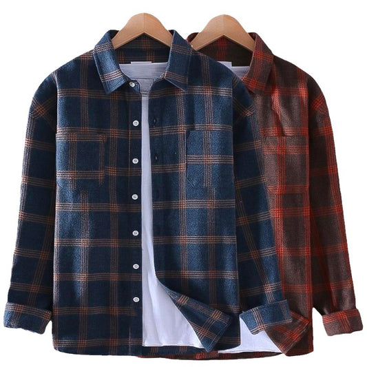 plaid shirt