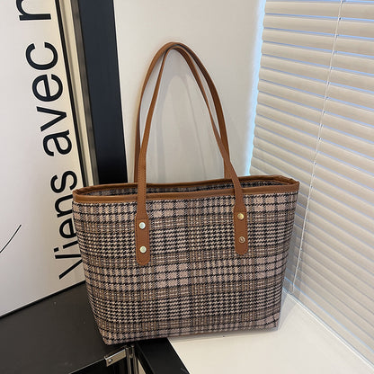 Plaid Shoulder Bag