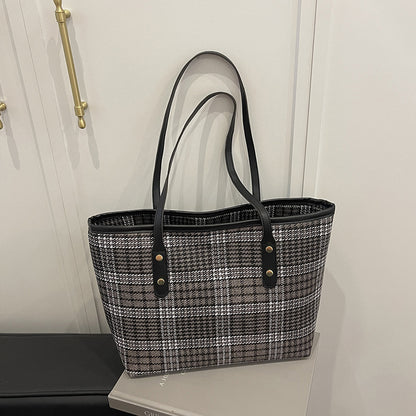 Plaid Shoulder Bag