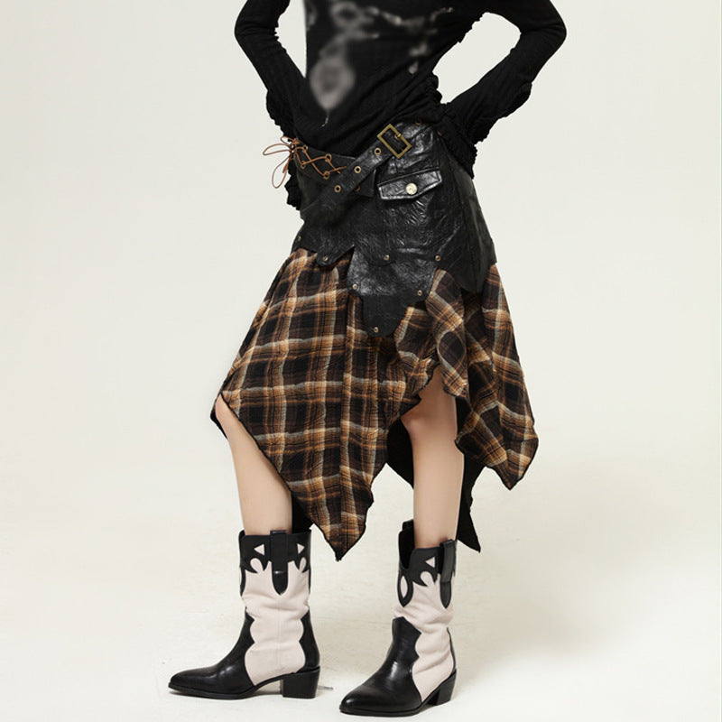 Plaid skirt