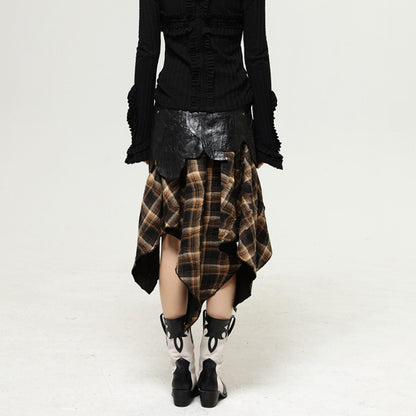 Plaid skirt