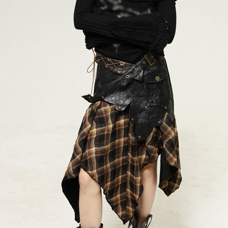 Plaid skirt