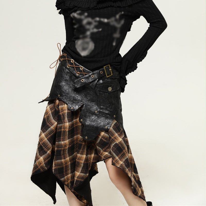 Plaid skirt