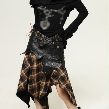 Plaid skirt